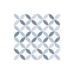 Vintage Blu 45x45 cm padlólap matt