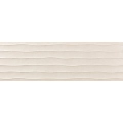 Aquarella relief cream 30x90 cm fali csempe matt