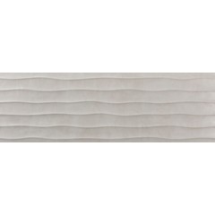 Aquarella relief grey 30x90 cm fali csempe matt